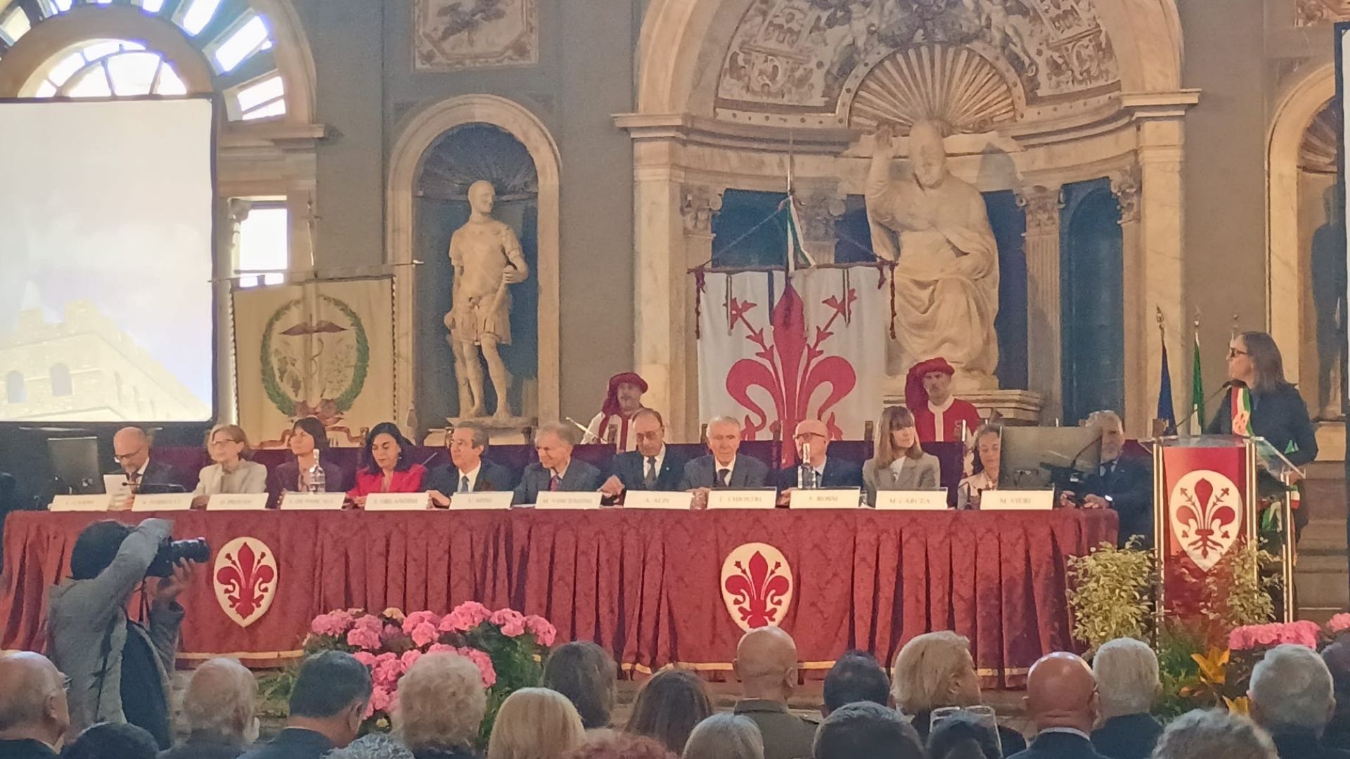 Mauro Uniformi e Monica Cairoli entrano nei Georgofili